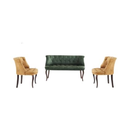 Cafe Homs verde galben 130 x 65 cm