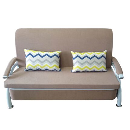 Canapea extensibila Anisia cappuccino 160x190cm