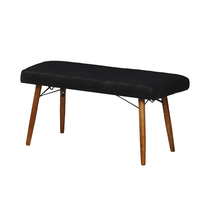 Banca Negru HAMAN 48x100x42
