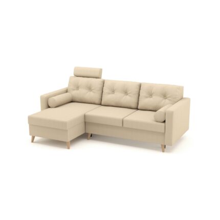 reversibil BONZO Beige de 3 locuri