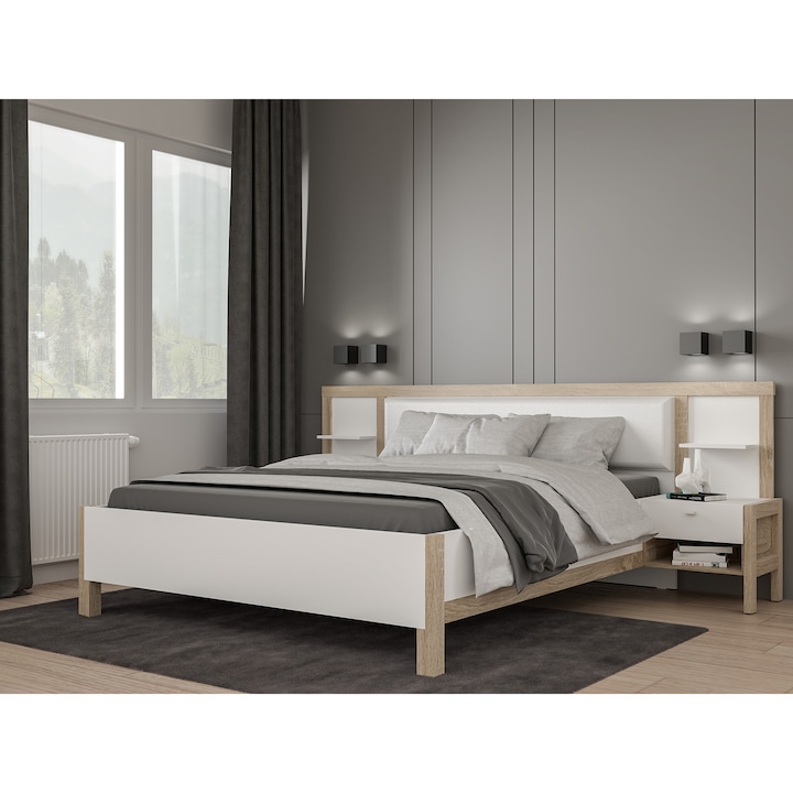 dimensiuni 262.6 (160)x 95.9x 208 (200) cm