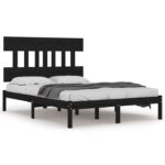 Cadru de pat dublu 4 FT6 vidaXL