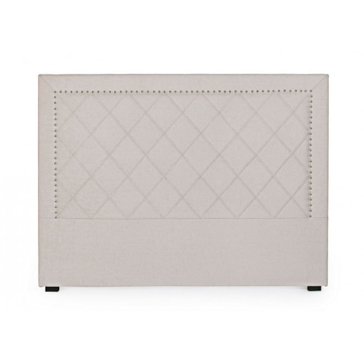 Tablie pat velur bej Ahura 160x120 cm