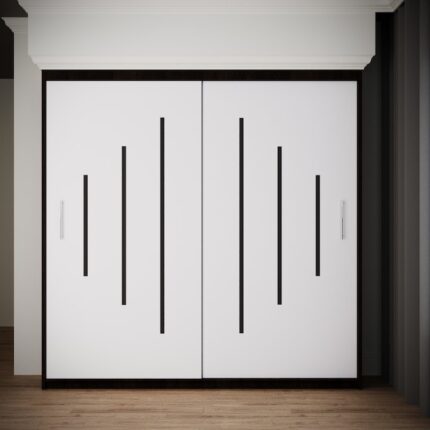 Dulap Venus Space Wenge si Alb 200x200