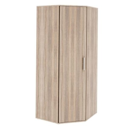 Dulap de colt pal laminat natur stejar sonoma Dunaj 79x79x190.8 cm