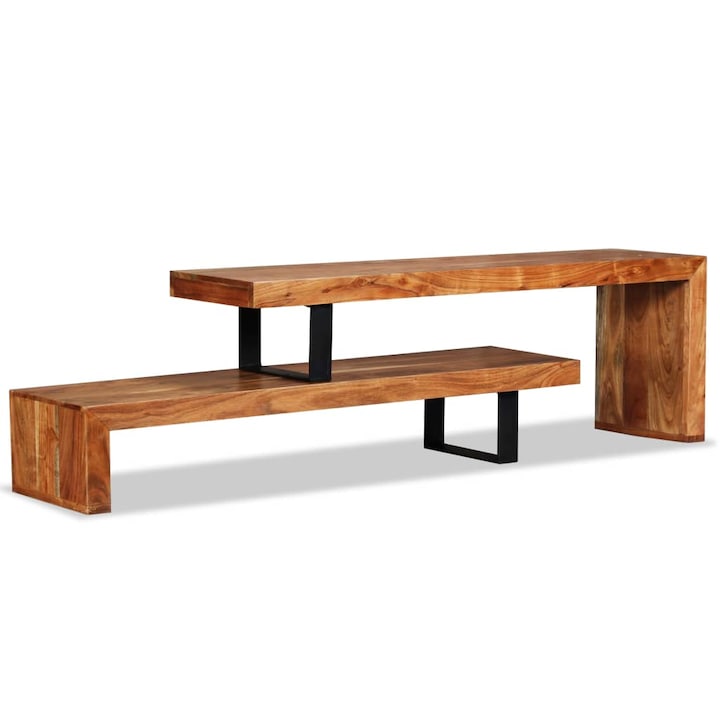lemn masiv de acacia 115x30x40cm 18.9 kg