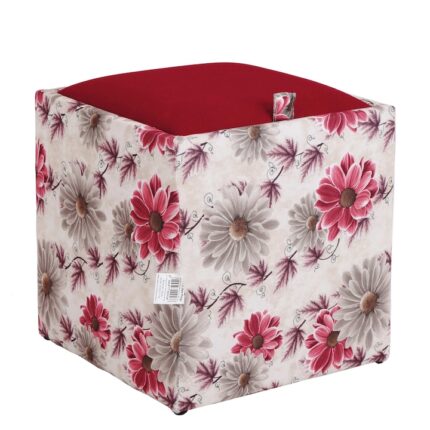 stofa Floral Rosu/Diamond Rosu 37x37x41