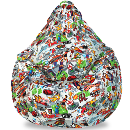 Fotoliu Puf FormTex BEAN BAG Fotbal tip para XL