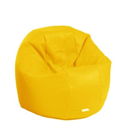 Fotoliu Beanbag Ralaxo - Teteron Yellow Quince (pretabil si la exterior) umplut cu perle polistiren