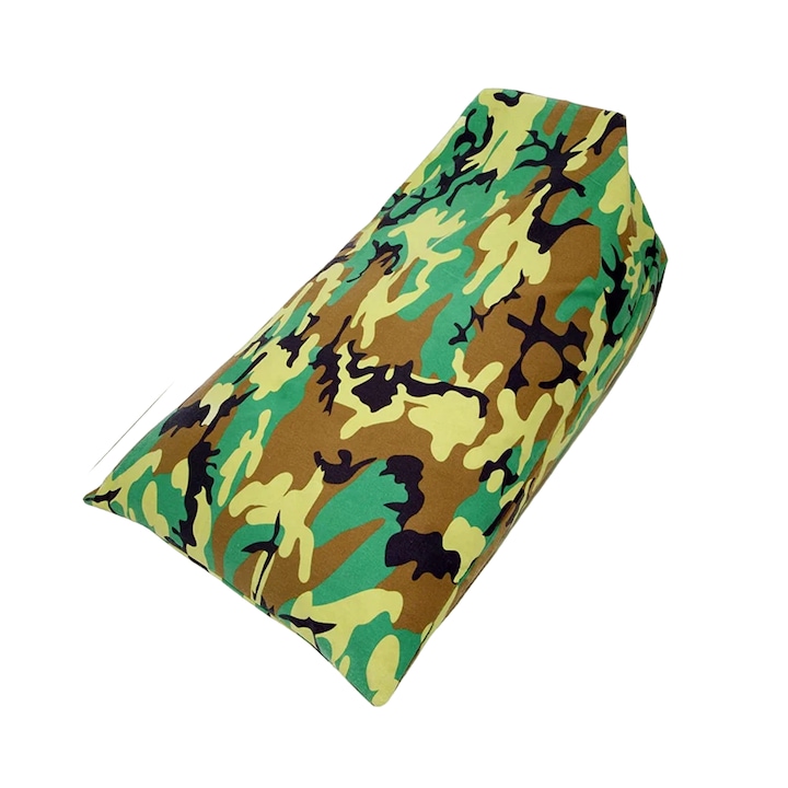 panza/bumbac Husa pentru Bean Bag Butterfly, panza/bumbac, verde army, 76, 2 x 127 x 88, 9 cm