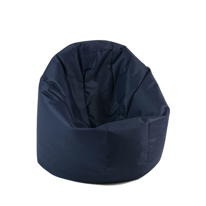 Fotoliu Beanbag Relaxo XL - Teteron Bleumarin (pretabil si la exterior) umplut cu perle polistiren Fotoliu Beanbag Relaxo XL - Teteron Bleumarin (pretabil si la exterior) umplut cu perle polistiren