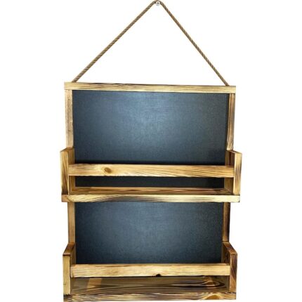 Raft condimente cu tabla de scris 49x40x12 cm