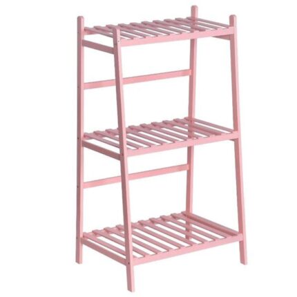 Raft 3 polite bambus roz Nepel 50x36x90 cm