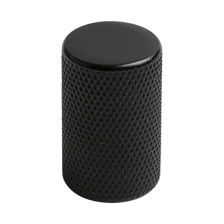 Buton pentru mobilier Graf negru mat