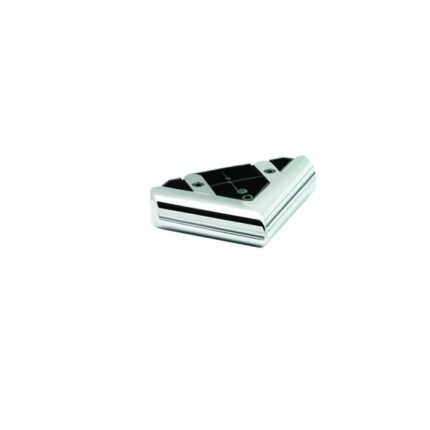 Picior plastic 14x14x4 cm crom