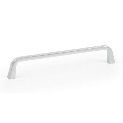 Maner pentru mobilier Este finisaj crom mat L: 171 mm