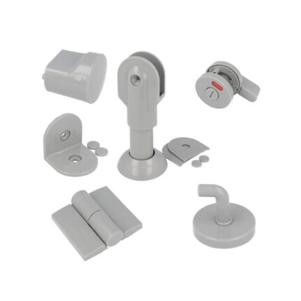 Set accesorii compartimentare toaleta gri