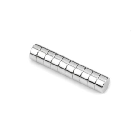 Magnet neodim disc 6mm x 4mm - set de 25 bucati