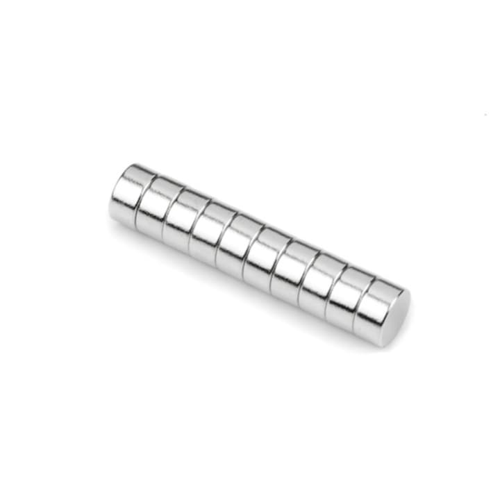 Magnet neodim disc 6mm x 4mm - set de 25 bucati Magnet neodim disc 6mm x 4mm - set de 25 bucati