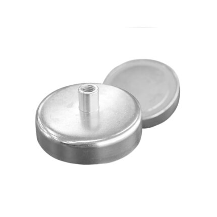 Magnet oala neodim 75mm cu filet interior - deosebit de puternic