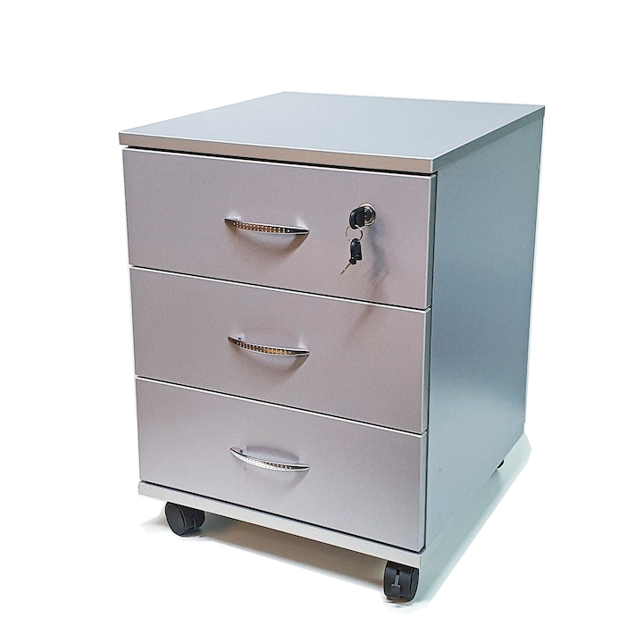 culoare Metallic Gray - 45 x 45 x 60h cm