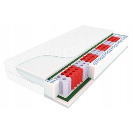 WEBTEX-1 Ares husa Tencel 180x200x17 cm Cu arcuri individuale fermitate Medie