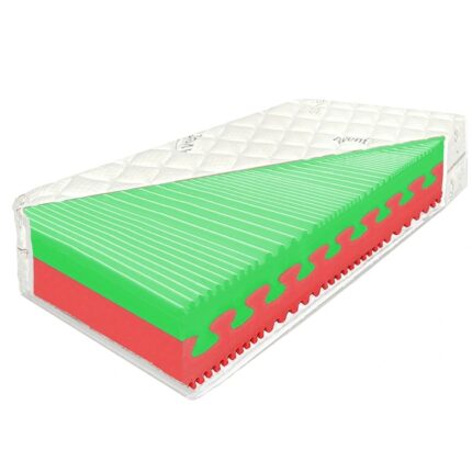 WEBTEX-1 Natura Bamboo 140x190x23 cm Spuma rece HR fermitate Medie