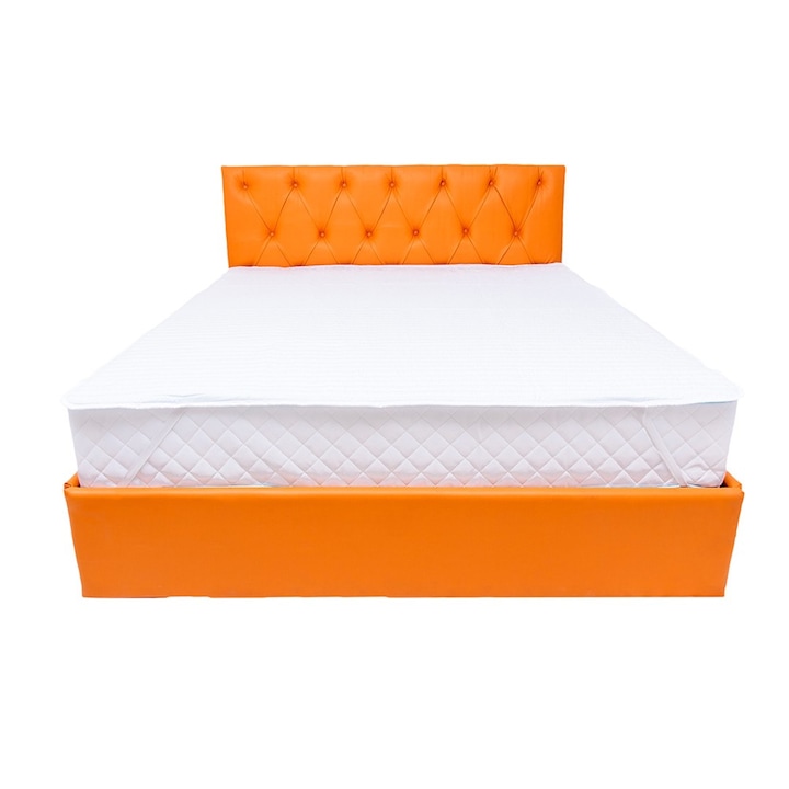 Set saltea Spring Comfort 160x200x26 cu husa hipoalergenica Axon