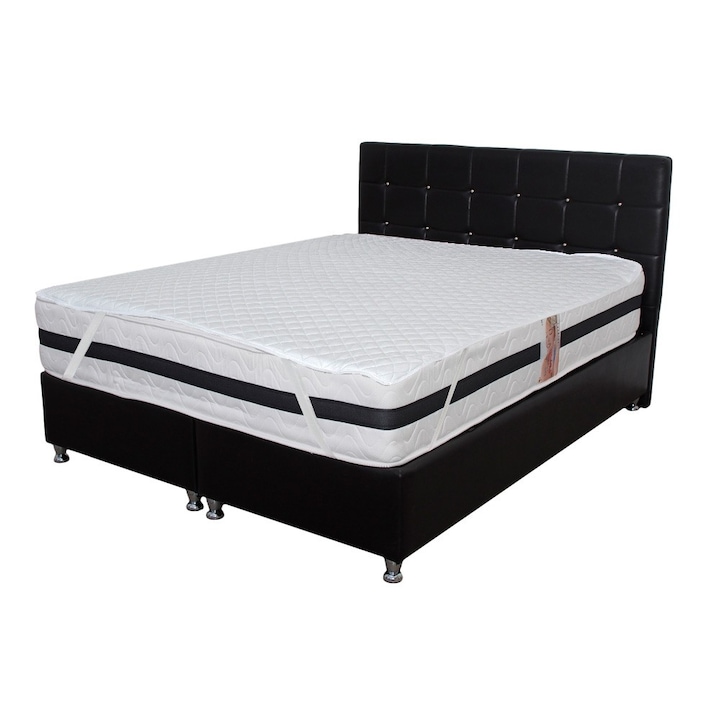 Set Saltea Forte Super Ortopedic Axon 160x200x30 cu Husa hipoalergenica
