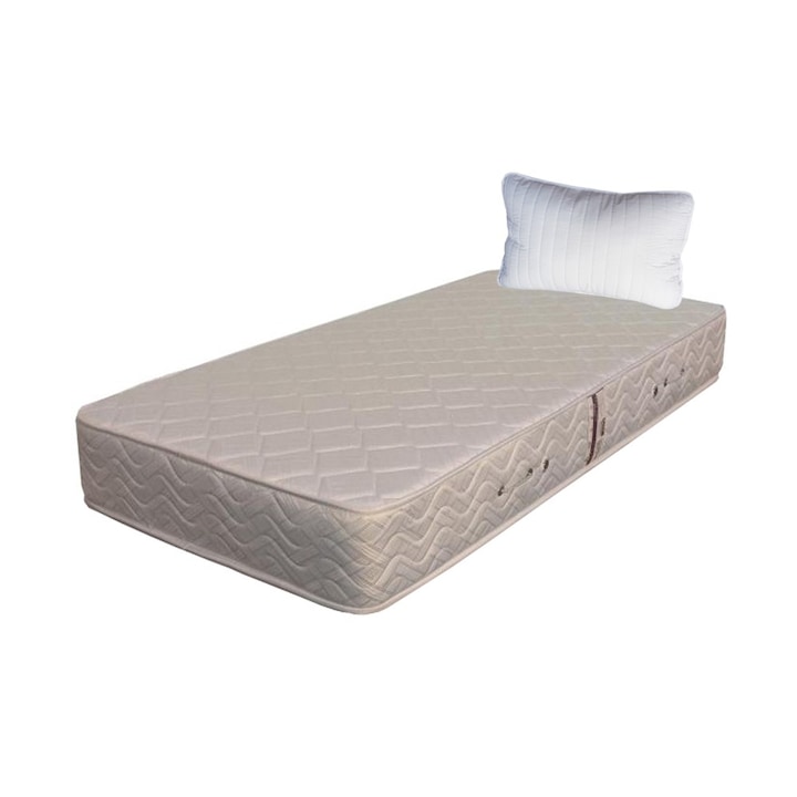 Set Saltea SuperOrtopedica 90x200x20 cu o perna microfibra 50x70 Axon