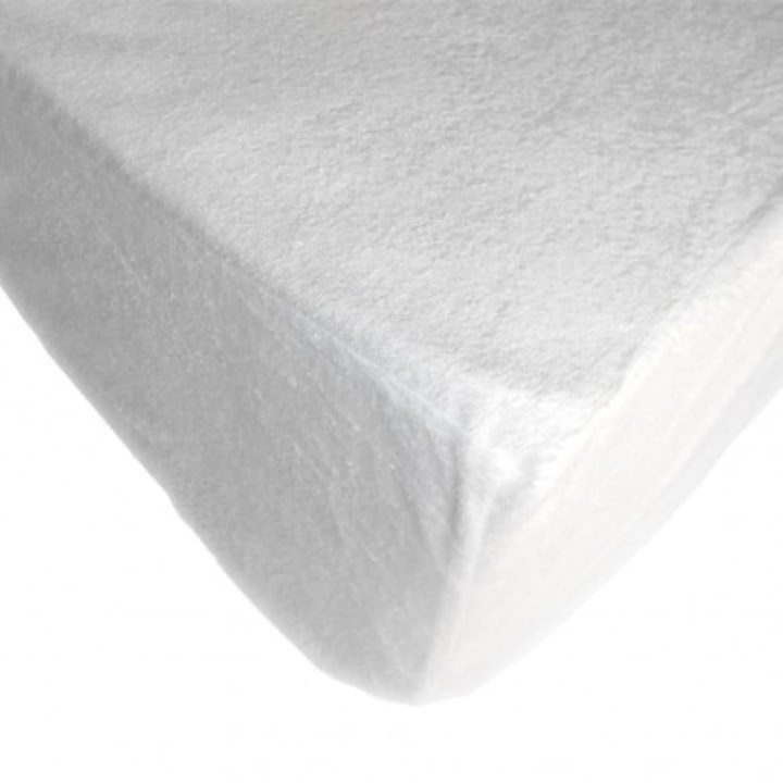 Husa impermeabila pentru saltea Frottier 160 x 200 cm din bumbac peliculizat