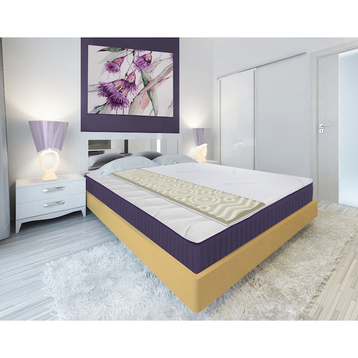 Lavanda Therapy 7 zone de confort 180x200 cm