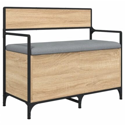 Banca de depozitare vidaXL, stejar sonoma, 85, 5x42x73, 5 cm, 21.1 Kg