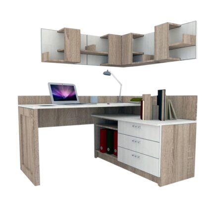 Ansamblu Birou Genarom Bob Stejar Sonoma / Decor 8508