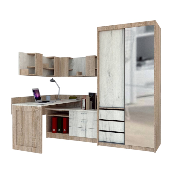 Stejar Sonoma / Decor K001