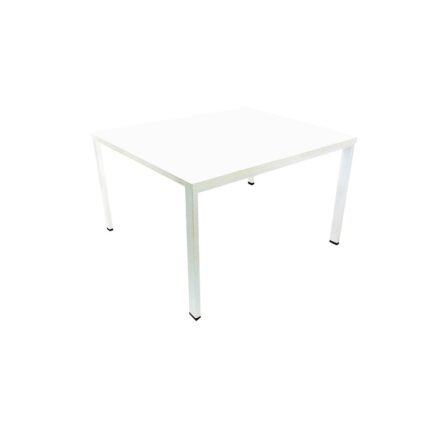Birou office cu structura metalica si blat cu grosimea de 28 mm MD - F17A- 2A - 1 - 28 MM