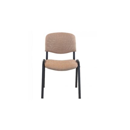 Scaun birou fix premium stofa maro