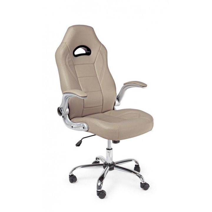 Scaun birou bej Boneville 52x66x121 cm