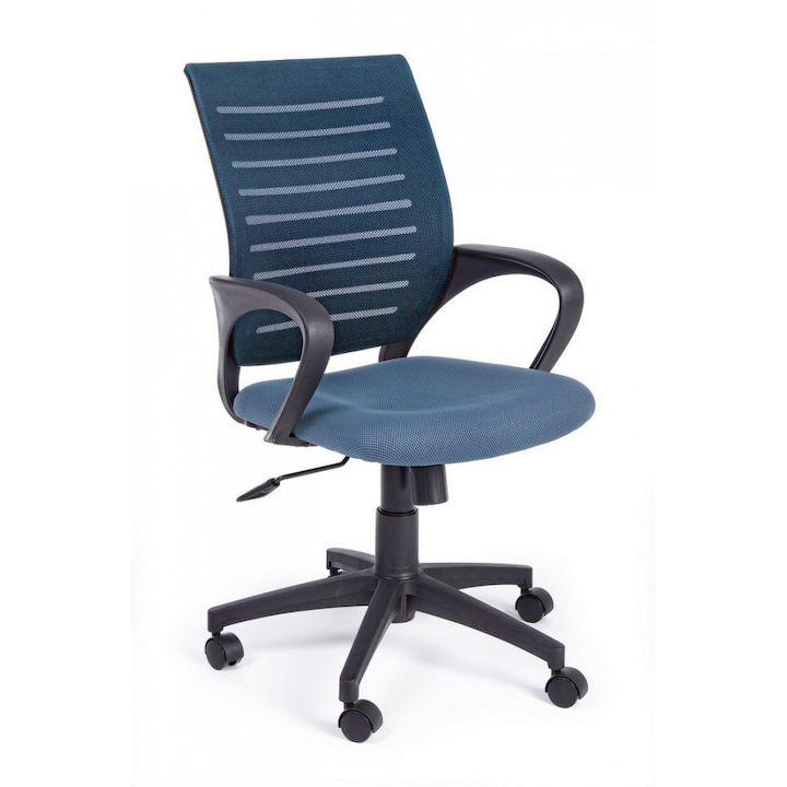 Scaun birou albastru Marion 55x61x103 cm