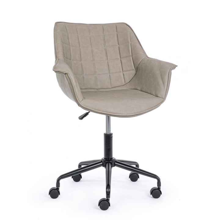 Scaun birou bej Joshua 53x60x82 cm