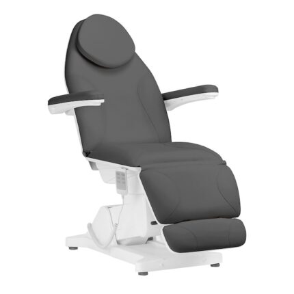 Scaun cosmetica electric Sillon cu 3 motoare gri