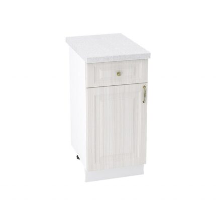 Corp inferior N 401 Victoria MDF alb santal 400x478x816 mm