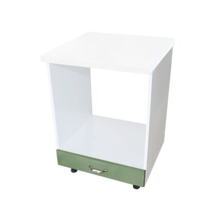 Alb/MDF Verde