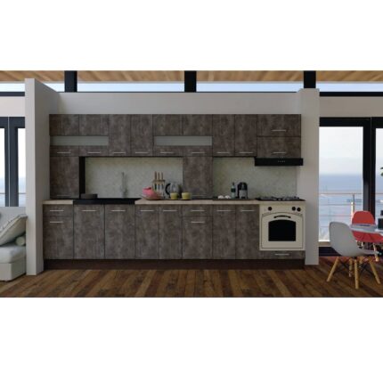 340 x 205 - 230 x 60 cm