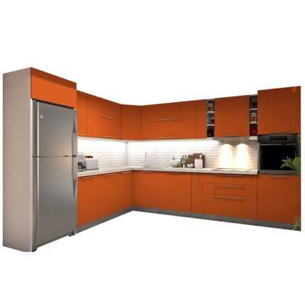 Fete MDF Lucios Orange