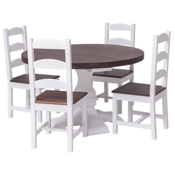 colonial cu 4 scaune
