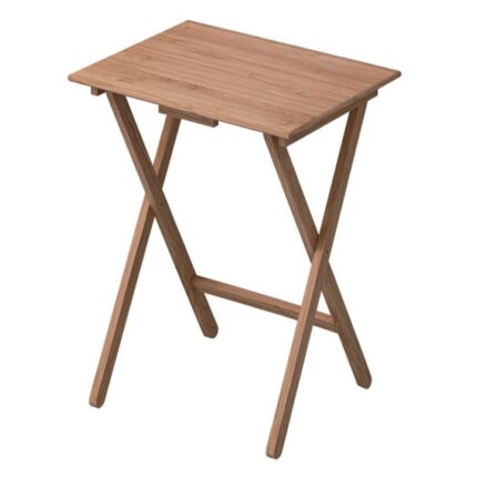 Masuta din Lemn de Culoare Naturala Pliabila 47x37x60cm