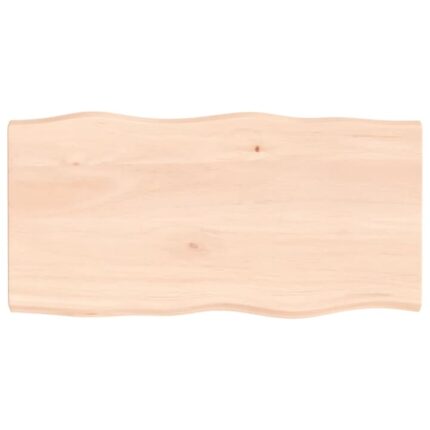 100x50x(2-4) cm lemn stejar netratat contur organic 8.7 kg