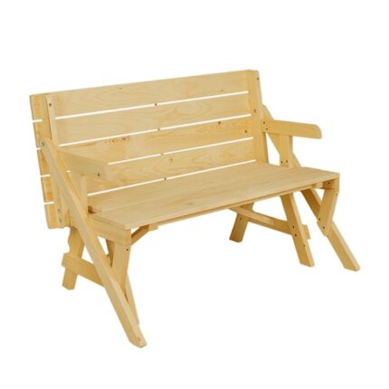 Bancuta transformabila Transilvan, pentru copii Bimbo, 98x44 cm, Lacuit