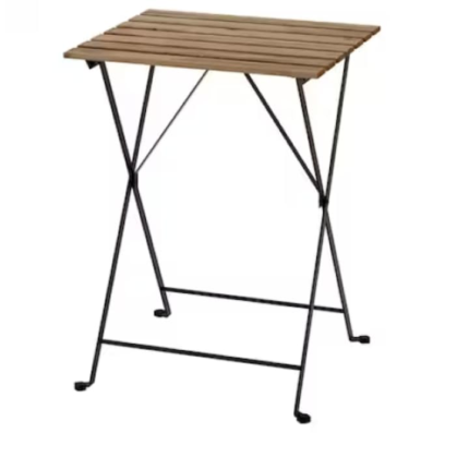 Masa pliabila de gradina, Lemn de acacia, 55 x 54 x 71 cm, Maro